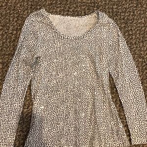 Old Navy sequin long sleeve top